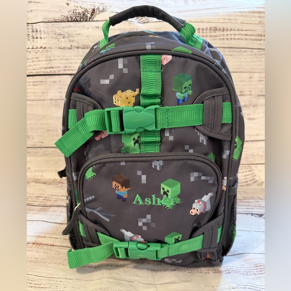 Pottery Barn Kids Minecraft Backpack Makenzie Style ASHER